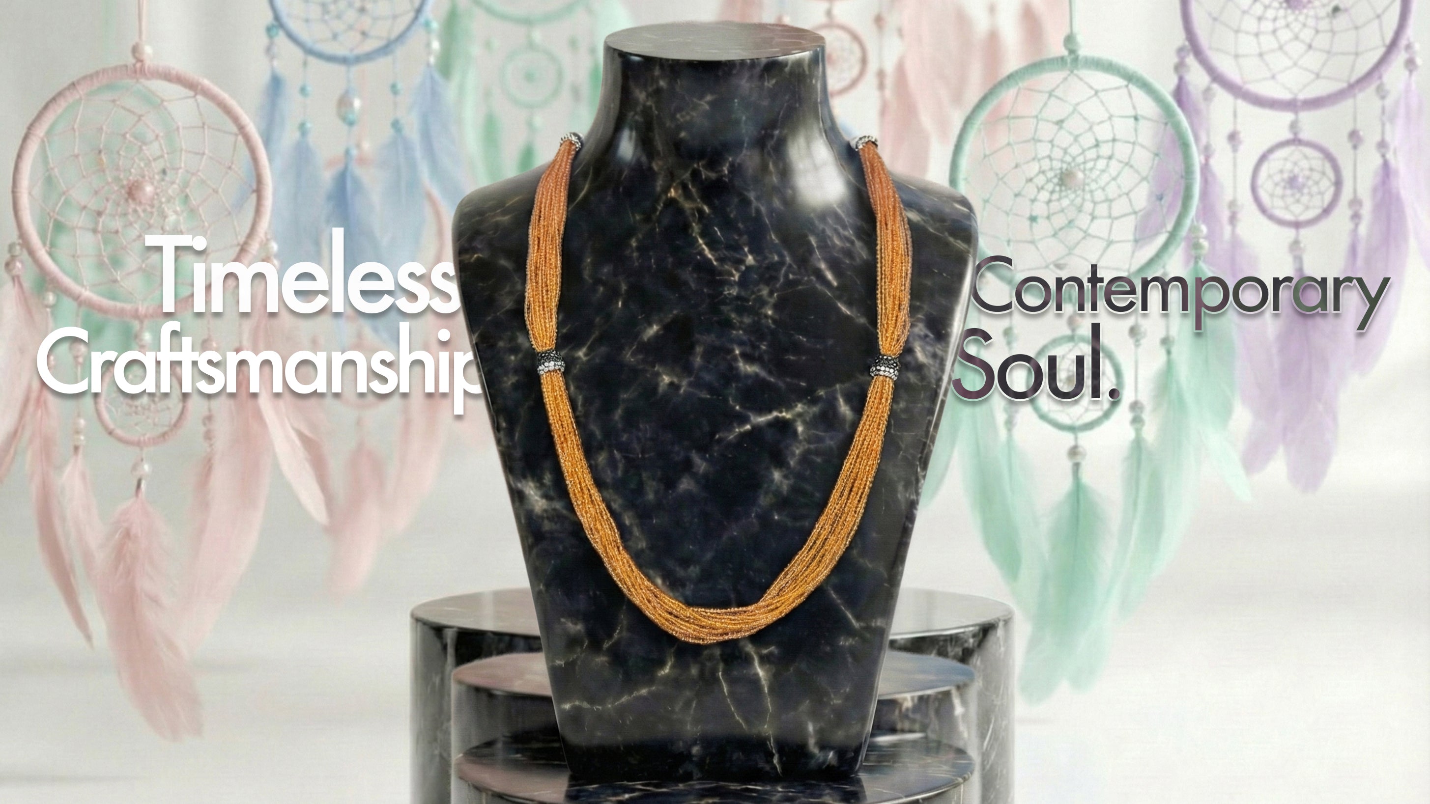 Cascade Long Necklace