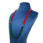 Sanakadi Cascade Long Necklace - Premium Designer Jewelry for Women and Girls, Ethnic fashion styling for Lehenga, Sari and Party outfits, Gift for Her